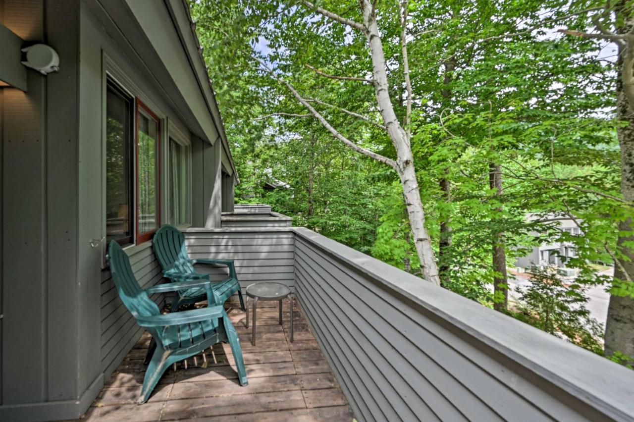 Village Of Loon Mtn Condo With Fireplace And Balcony! Lincoln Exteriör bild